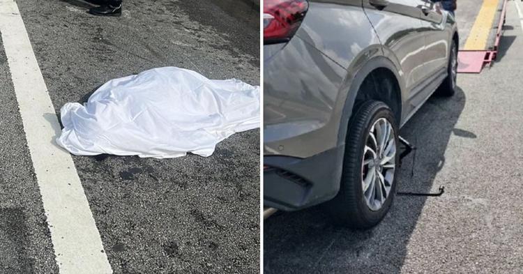 Woman Dies After Being Hit By Lorry While Changing Tyre On PLUS Expressway