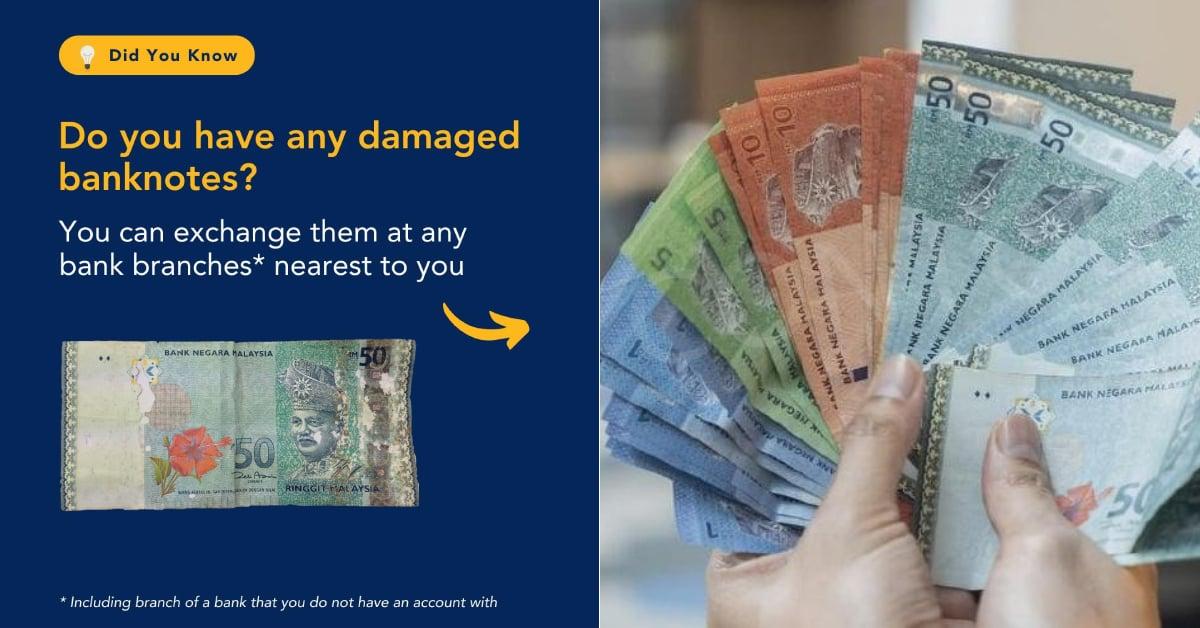 Got Damaged Notes? BNM Explains Where & How You Can Replace Them