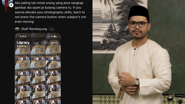 Khairul Aming Jelaskan Sebab Sebenar Staf Rembayung Snap Banyak Gambar – “Saya Yang Suruh”