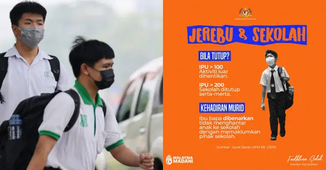 Ibu Bapa Dibenar Tidak Hantar Anak Ke Sekolah Jika Bimbang Aspek Kesihatan Akibat Jerebu