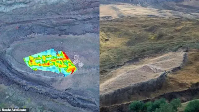 Misteri Bahtera Nabi Nuh, Saintis Kesan Struktur Mungkin Tertanam Di Gunung Turkiye