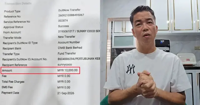 Usahawan Tau Fu Fah Sumbang RM10,000 Untuk Tabung Solidariti Najib Razak