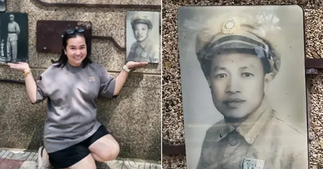 Malaysian Tourist Discovers Her Late Grandfather Honoured As A WWII Hero On A Wall In China