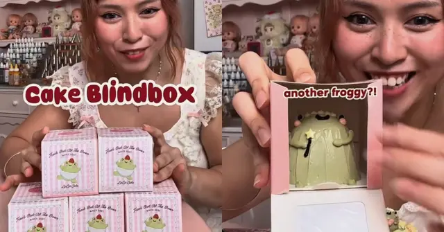 Kek Konsep ‘Blind Box’ Comel Boleh Dimakan, Pembuat Kek Tempatan Cipta Kelainan Baharu