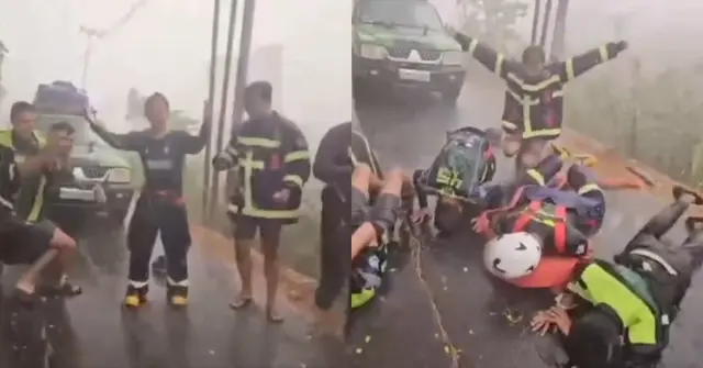 Hujan Lebat Di Kalimantan, Video Sukarelawan Sujud Syukur Sentuh Hati Netizen