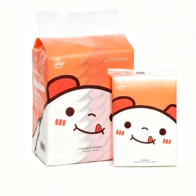 Popi LaLaLa Tissues 4-Ply